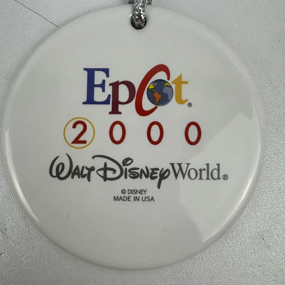 Disney Epcot 2000 Millennium Ornament Walt Disney World w Box‎ USA